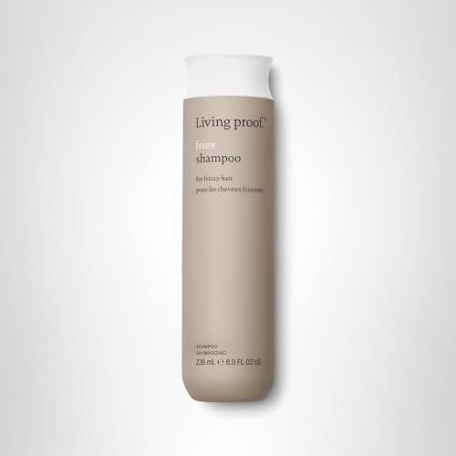 Living Proof No Frizz Shampoo Controls Frizz, Smoothes and Softens Hair for All Hair Types, 8 oz