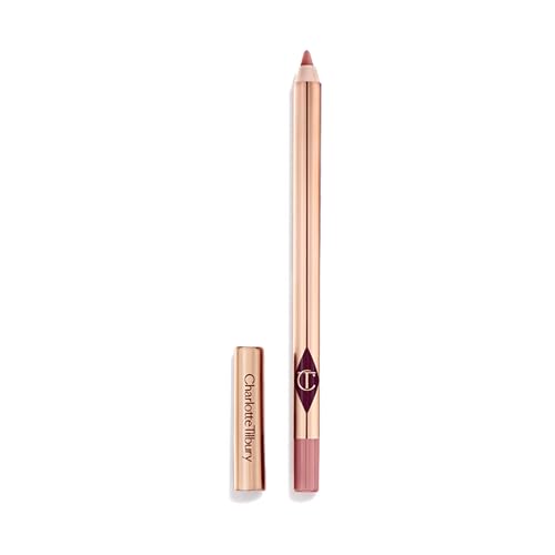 Charlotte Tilbury Lip Cheat Lip Liner Pencil - Gives Lips a Fuller-Looking, Defined Pout - Enriched with Jojoba Oil & Hyaluronic Acid - Waterproof, Smudge-Proof & Transfer-Proof