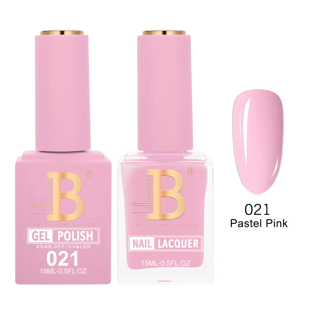 Matching Gel & Lacquer Nail Polish Duo Set - Multiple Colors