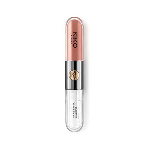 Kiko Milano - Unlimited Double Touch 129 Liquid Lipstick With A Bright Finish In A Two-step Application. lasts Up To 16 hours. No-transfer base Colour.