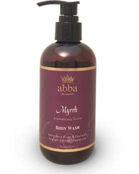 Skiennix Myrrh Body Wash - Nourishing Formula with Pump | 8 oz Size