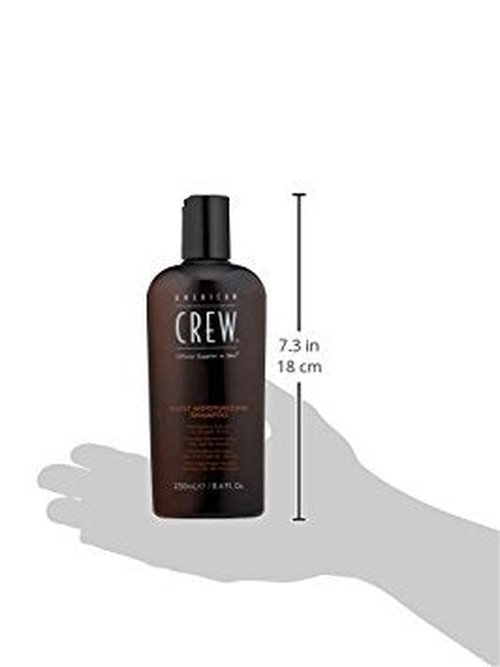 American Crew Men's Shampoo - Moisturizing Formula for Oily Hair | 8.4 Fl Oz
