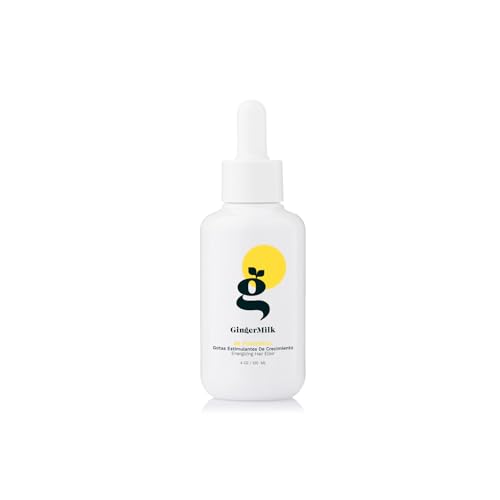 Ginger Root Extract | Growth Stimulating Drops and Hair Loss Control | Serum Vegan Energizing Hair Elixir | Be Powerful (4 fl oz)