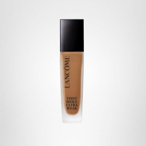 Lancôme Teint Idole Ultra Wear Natural Matte Foundation- Longwear, Medium-Full Coverage, Natural Finish, Waterproof & Hydrating - Natural Matte Finish - 450W (Medium-Deep Skin, Warm/Golden Undertones), 1 Fl Oz