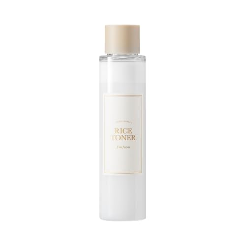 I'm from Rice Toner for Sensitive Skin, Rice Extract from Korea, Glow Essence with Niacinamide, Hydrating, Vegan, Alcohol Free, Fragrance Free, Peta Approved, K Beauty Toner, 5.07 Fl Oz
