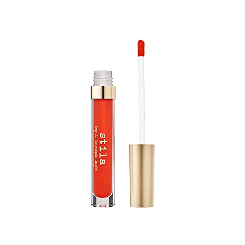 stila Stay All Day Liquid Lipstick, Sheer Matte Finish, Long-Lasting Color Wear, No Transfer, Lightweight, Hydrating with vitamin E & Avocado Oil for Soft Lips, 0.10 Fl. Oz., Sheer Fragola