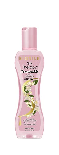 BioSilk Irresistible Collection Silk Therapy Leave-in Treatment 2.26oz. Jasmine & Honey Scent, 2.26 ounces