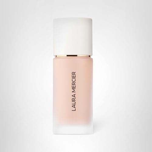 Laura Mercier Real Flawless Weightless Perfecting Waterproof Liquid Foundation: Medium-Buildable Coverage, 12 HR Fade-Proof Wear, Natural Finish, Hydrating, Long Lasting, Non-Comedogenic, Sepia