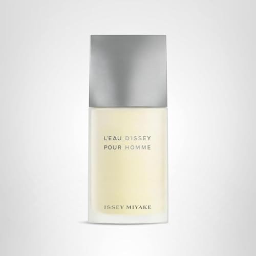 Issey Miyake L'Eau d'Issey Pour Homme Eau de Toilette - Fragrance for Men - Pure & Fresh - With Notes of Yuzu, Nutmeg & Sandalwood - 2.5 oz
