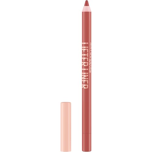Maybelline Lifter Liner Lip Liner Pencil with Hyaluronic Acid, Peaking, 1 Count