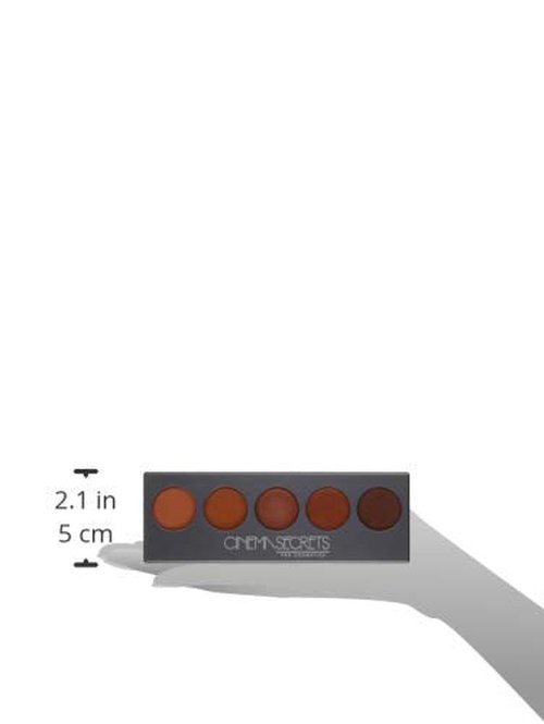Cinema Secrets Ultimate Foundation Palette - 5-in-1 Buildable Coverage, Long-Wear Matte Finish, Paraben-Free