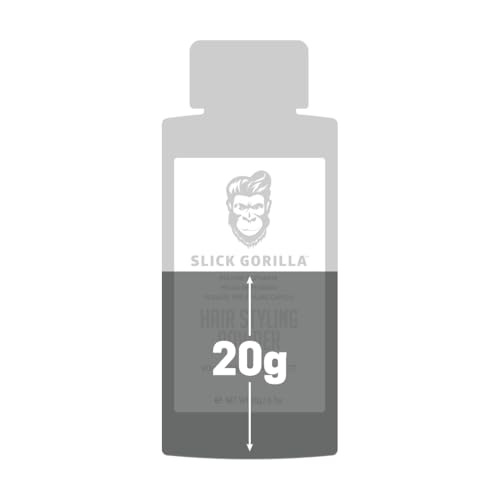 Slick Gorilla Hair Styling Powder for Men 0.70 oz (20ml) | Texture Powder | Matte Finish | 24 Hours All Day Hold | Adds Volume & Texture | Lightweight | Non-Sticky | No Shine | Texturizing Product