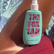 The Fox Tan Upsize Me Bundle, For Darker & Faster Tans, Creates Flawless, Long-Lasting Tan Skin, Vegan & Cruelty Free, 120mL + 300mL (2 Products)