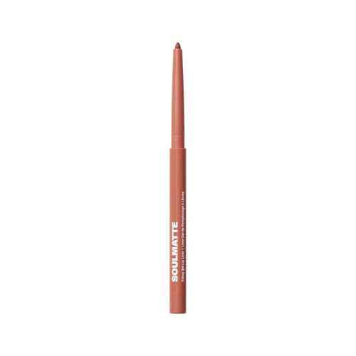 MORPHE Soulmatte Gel Lip Liner - Creamy Lip Pencil with a Matte Formula - Precision Contour Pencil with Sweet Almond & Tea Seed Oil for Long-Lasting Definition - Whipped (0.007 oz)