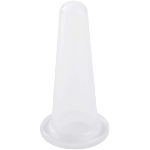 BWESOO 4Pcs Transparent Massage Cupping Set Silicone Mini Facial Cups Face Massager Helper Skin Care Neck Back Eyes Massaging Cup Safe to Use, Don't Worry About Burns Health Care Products