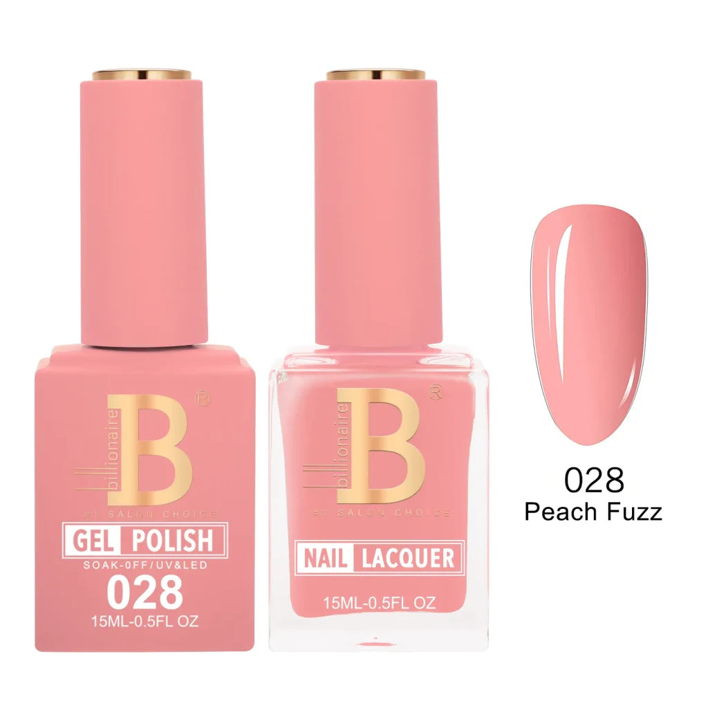 Matching Gel & Lacquer Nail Polish Duo Set - Multiple Colors