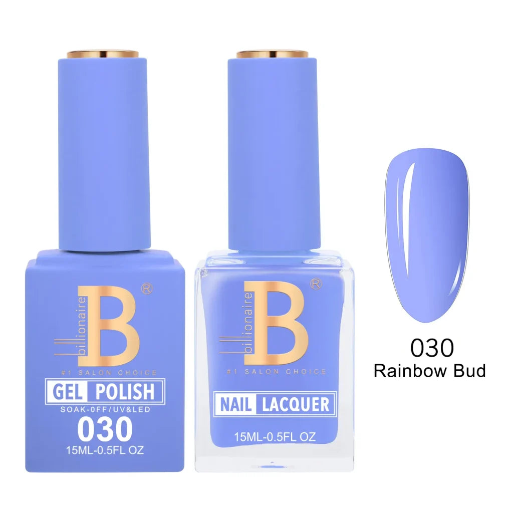 Matching Gel & Lacquer Nail Polish Duo Set - Multiple Colors
