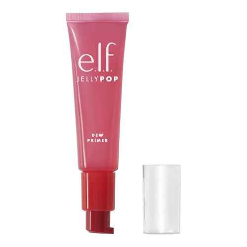 e.l.f. Jelly Pop Dew Primer, Limited Edition Translucent Face Primer For Moisturizing & Smoothing Skin & Gripping Makeup, Vegan & Cruelty-Free