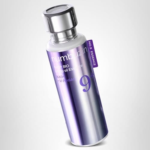 numbuzin No.9 NAD+ Peptide Lifting Serum for Face and Body, Firming & Wrinkles, 50 Peptide Essence for Sagging Skin, Fine Lines & Elasticity, Hydrating & Tightening Formula, Korean Skincare 1.69 fl oz