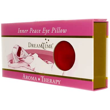 DreamTime Inner Peace Eye Pillow, Cranberry Velvet