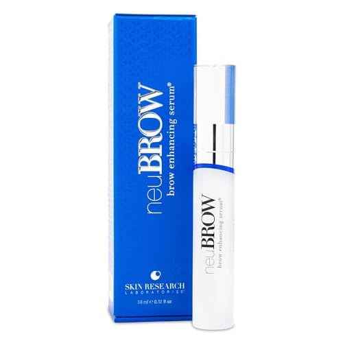 neuBROW Brow Enhancing Serum by Skin Research Laboratories - Eye Brow Serum for Defined, Fuller & Thicker-Looking Hair Brows - Advanced Formula Promotes Natural & Healthy Appearance of Brows