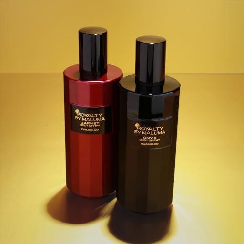 Garnet Body Spray for Men, 8 oz - Bold and Vibrant Perfume for Men - Fougere Woody Fragrance - Top Notes of Lavender and Baies Rose - Ideal Gift for Men