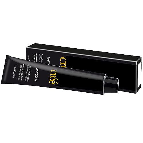 Cree Professional Ash - Permanent Hair Color - Long Lasting, Rich Vibrant - Gray Coverage 100ml - 3.4 fl.oz.