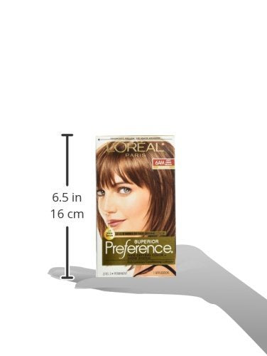 L'Oreal Superior Preference - 6AM Light Amber Brown (Warmer) 1 Each (Pack of 5)