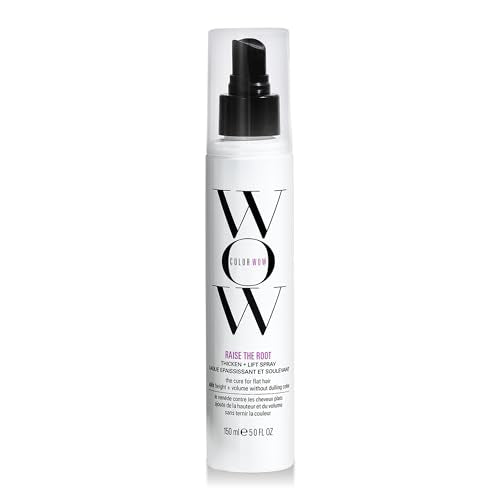 COLOR WOW Raise the Root Thicken + Lift Spray, 1.7 fl oz All-Day Volume for Fine, Flat Hair without Dulling Color