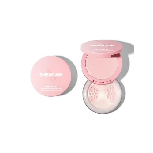 SHEGLAM Insta-Ready Face Powder Loose Under Eye Setting Powder-Bubblegum