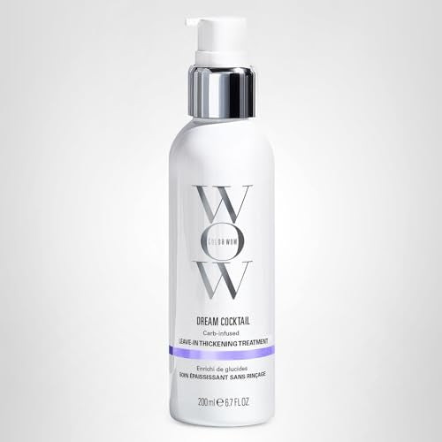 COLOR WOW Dream Cocktail Carb Infused Leave-in Treatment – Transform Thin Hair to Thick & Full | with Heat Protection