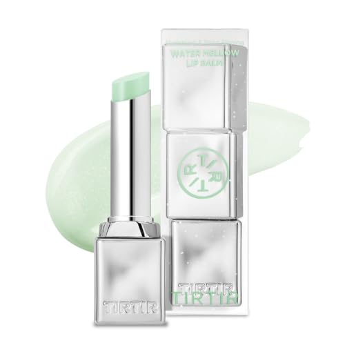 TIRTIR Water Mellow Lip Balm, 04 Greeny Apple, 0.11 Fl Oz – pH Color Changing Organic Korean Lip Care, Lightweight Deep Hydration Lip Moisturizer for Women Men, Paraben Free