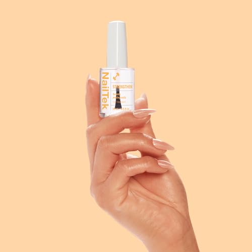 Nail Tek Nail Repair for Damaged Nails – Filler Powder & Resin Kit for Cracked or Split Nails, Strengthener and Growth Recovery, 1 Pack