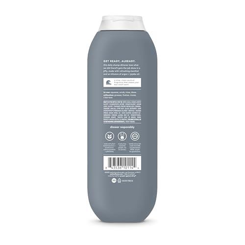Method Men 2-in-1 Shampoo and Conditioner, Sea + Surf - Cleans and Conditions with Argan and Jojoba Oil - Made without Parabens - 14 oz, Pack of 3