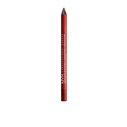 NYX PROFESSIONAL MAKEUP Slide On Lip Pencil - Deep Brick Red Lip Liner for Long-Lasting Color