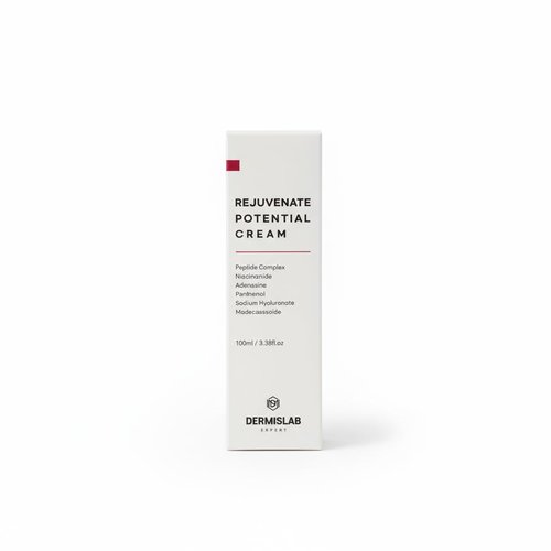 DermisLab Rejuvenate Potential Cream – Korean Skincare Collagen & Hyaluronic Acid Firming Hydration Face Cream | 100 ml / 3.38 oz