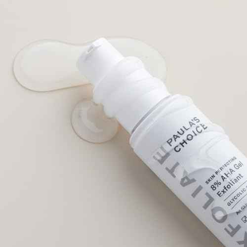 Paula's Choice SKIN PERFECTING 8% AHA Exfoliant, Gel Exfoliant with Glycolic Acid Chamomile & Green Tea, Leave On Gentle Face Exfoliator for All Skin Types, Fragrance- Free