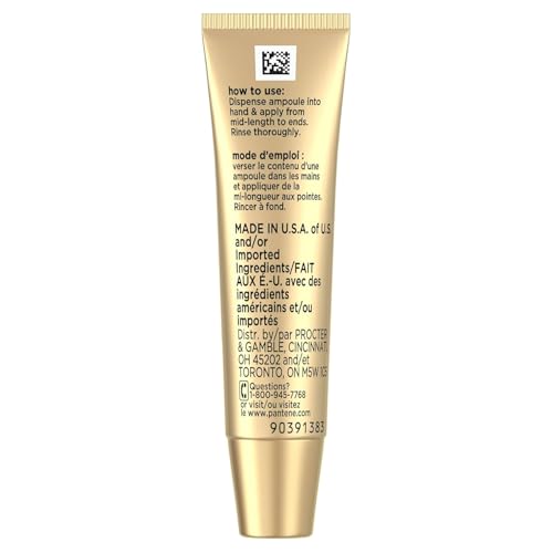 Pantene Shampoo & Conditioner Set, Daily Moisture Renewal - Pro-V Nutrients for Dry, Color-Treated, Straight to Curly Hair, 72-Hour Hydration & Softness, 52.8 Oz Total + Miracle Rescue Shot (0.5 Oz)
