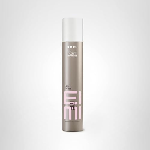 Wella Professionals EIMI Stay Firm | Workable Finishing Hairspray with 24H Firm Hold | Fast Drying | Humidity Resistant, UV & Heat Protectant | 9 Oz