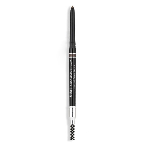 Billion Dollar Brows Universal Eyebrow Pencil - Dual-Ended Precision Tip & Spoolie, Waterproof, Vegan