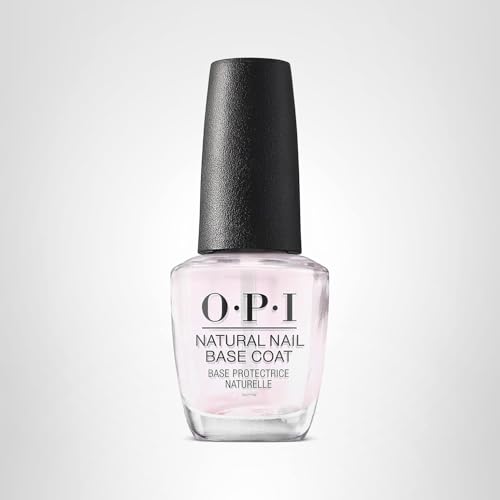 OPI Natural Nail Base Coat | Nail Polish Base Coat | Protects Nails & Prevents Discoloration