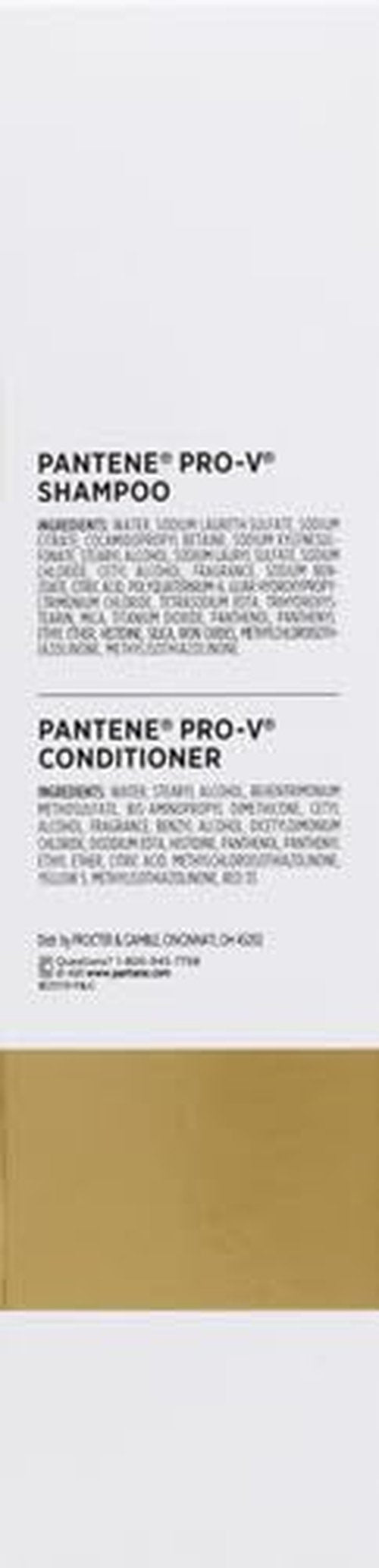 Pantene Pro-V Daily Moisture Renewal Shampoo and Conditioner Bundle (Packaging May Vary)