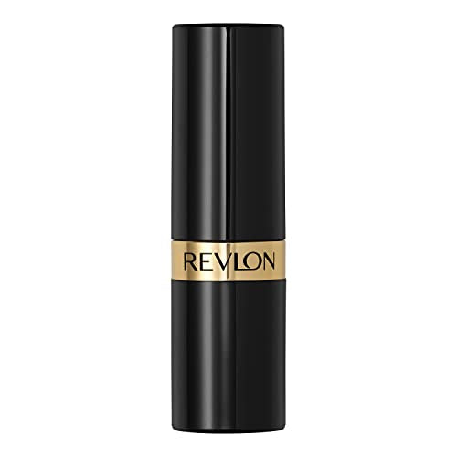 Revlon Lipstick, Super Lustrous Lipstick, Creamy Formula For Soft, Fuller-Looking Lips, Moisturized Feel in Nudes & Browns, Brazilian Tan (672) 0.15 oz