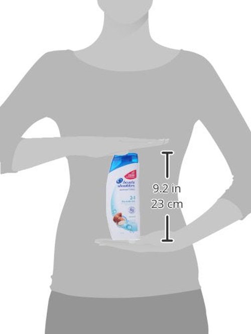 Head and Shoulders Dry Scalp Care Anti-Dandruff 2 in 1 Shampoo & Conditioner, 23.7 fl oz