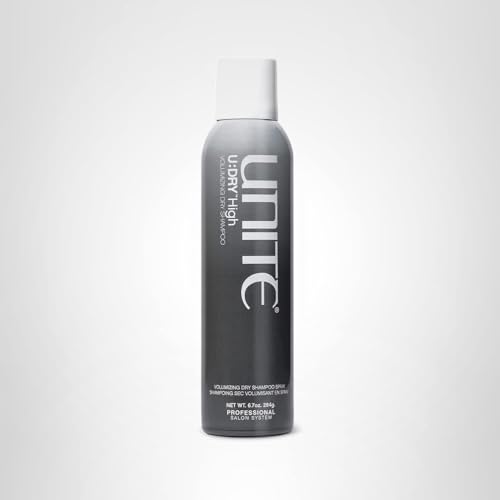 UNITE Hair – U:DRY High – Volumizing Dry Shampoo to Absorb Oil & Add Instant Volume and Texture – For Fine or Oily Hair – 6.7 Oz