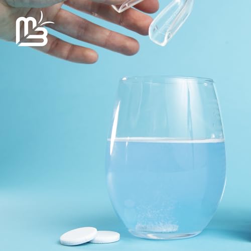 Retainer Cleanser Tablets Cleaner FSA HSA Approved Remove Odors Discoloration Stains and Plaque 2 Month Supply Denture Cleansers Retainers Mouth Guards Denture Bath Mint by M3 Naturals
