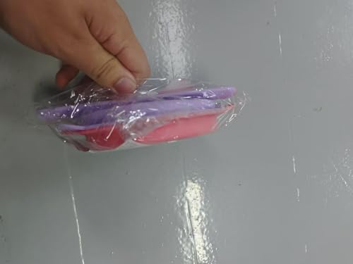 2Pcs Silicone Wax Warmer Liner, Silicone Wax Bowl for Wax Warmer, Non-Stick Wax Melt Warmer Wax Pot Replacement, Reusable Wax Melt Liner with 2 Pcs Wax Spatula Sticks for Hair Removal (Purple, Pink)