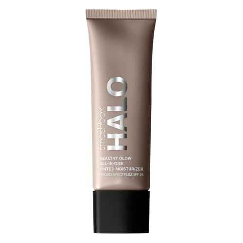 Smashbox Halo Healthy Glow All-In-One Tinted Moisturizer SPF 25 | Hydrating, Long Wearing, Tinted Moisturizer with SPF | Hyaluronic Acid
