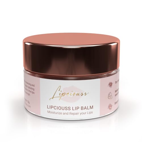 Skiennix Lip Balm - Hydrating Coconut Oil & Beeswax Formula | Overnight Treatment for Soft Lips