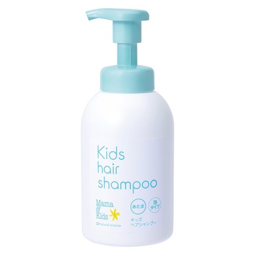 Mama&Kids Kids Hair Shampoo - Gentle Formula for Ages 4-10 | 15.55 fl oz (460ml)